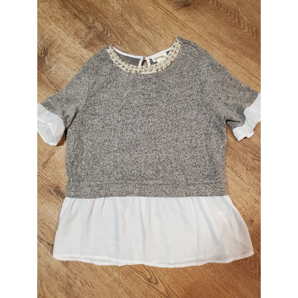 Monteau girls sweater-size XL